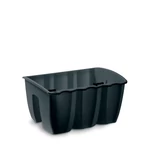 Kép 1/2 - Virágcserép 393 mm Antracit CROWN Prosperplast