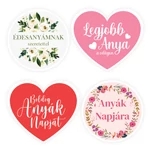 Kép 1/2 - Anyák napi matrica 5cm 12db/lap , választható