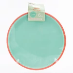 Kép 1/2 - Papír tányér narancs/menta 6db (21,5cm)