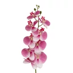 Kép 2/2 - Selyemvirág hosszú szálas orchidea halvány rózsaszín 108cm