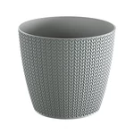 Kép 1/2 - Virágcserép 128 mm Kőszürke WHEATY Prosperplast