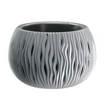Kép 1/2 - Virágcserép 144 mm Kőszürke BOWL SANDY Prosperplast