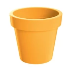 Kép 1/2 - Virágcserép 196 mm Sárga Lofly Prosperplast