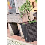 Kép 2/2 - Virágcserép 200 mm Mokka Rato square Prosperplast
