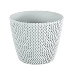 Kép 1/2 - Virágcserép 259 mm Fehér SPLOFY Prosperplast
