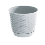 Kép 1/2 - Virágcserép 300 mm Fehér RATOLLA round Prosperplast