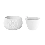 Kép 1/2 - Virágcserép 370 mm Fehér SPLOFY BOWL Prosperplast