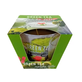 Bartek Green tea matcha latte illatos paraffin pohár 115 g