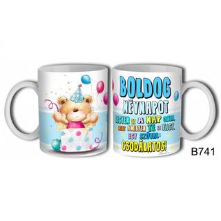 Bögre Boldog névnapot névnapi ajándék