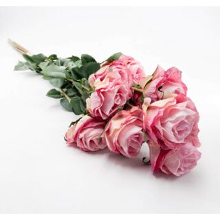 Csokor Rózsa 10 szál mályva 78 cm