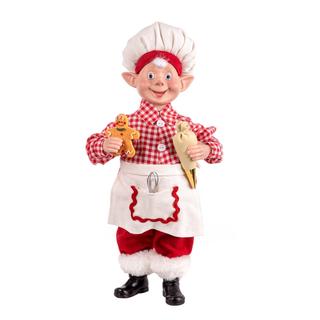 Cukrász elf figura 30 cm