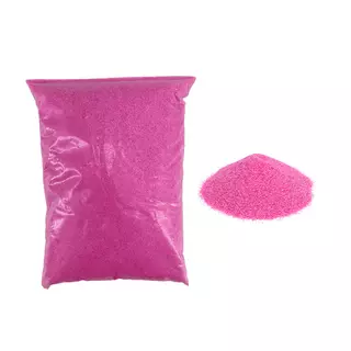 Dekorhomok - sötét rózsaszín1 kg zacskóban