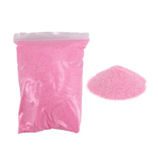 Dekorhomok - világos rózsaszín1 kg zacskóban