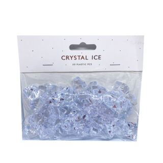 Dekorkő, jégkristály,átlátszó 21mm 50db/cs