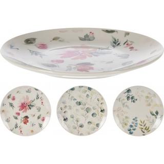 Desszertes tányér 20cm porcelán  3 féle minta