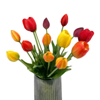 Ébredő tavasz tulipán csokor - Színes