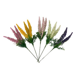 Élethű selyemvirág veronica 3 ágú 5 féle színben 35cm