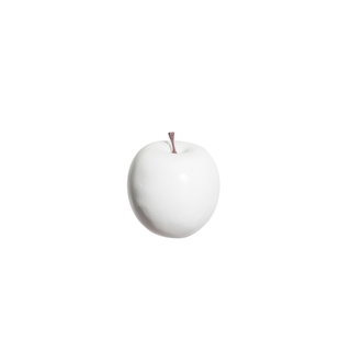 Fehér alma dekoráció 6,5 cm/db