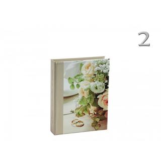 Fényképalbum  esküvői  100db 15x10cm-es képhez