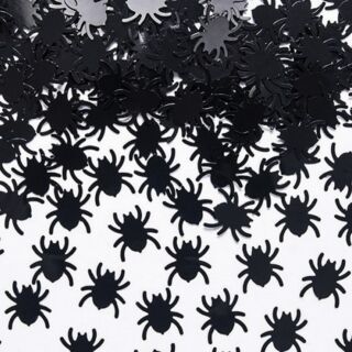 Konfetti pók 15gr fekete 1,2x1,2cm