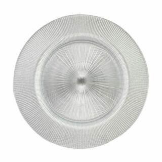 Lapos tányér Radiant ezüst 33cm