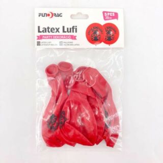 Latex lufi katicás 5db 30cm