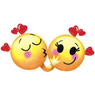 Lufi fólia dupla Emoji 93cm
