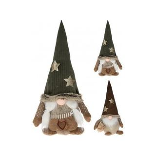 Manó figura csillagos sapiban 15x45cm  2 féle