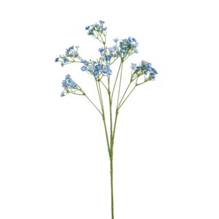 Selyem Gypsophila/Fátyolvirág /kék 68 cm