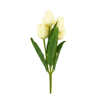 Selyem tulipán csokor 5 ágú, választható