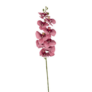 Selyemvirág hosszú szálas orchidea mályva 108cm
