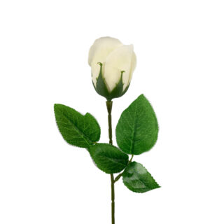 Szappan rózsaszál  38cm fehér