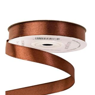 Szatén szalag 12mm x 22.86m - Sötétbarna