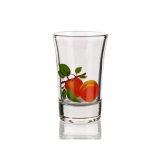 Szeszes pohár 40ml 6db-os szett -"barack"