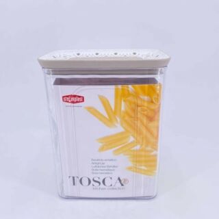 Tosca légmentes szögletes ételtároló doboz 2,2L krém