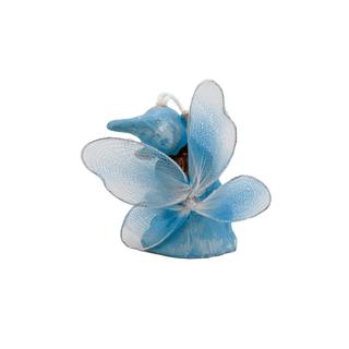 Tündér figura 6,2cm lógólábú  csokros kék