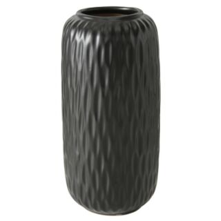 Váza Zalina 19cm - matt fekete