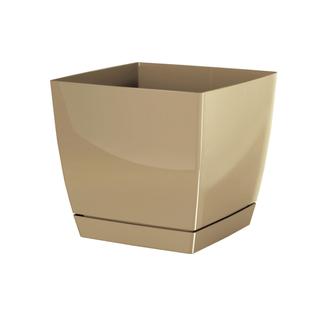 Virágcserép 120x120x110 mm Krém COUBI Prosperplast