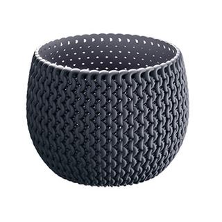 Virágcserép 180 mm Antracit SPLOFY BOWL BASIC Prosperplast