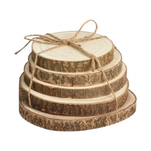 Alátét szett fa 4db (14,16,18,20cm átmérőjű)