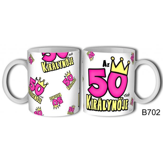 Bögre 3dl -50-asok királynője