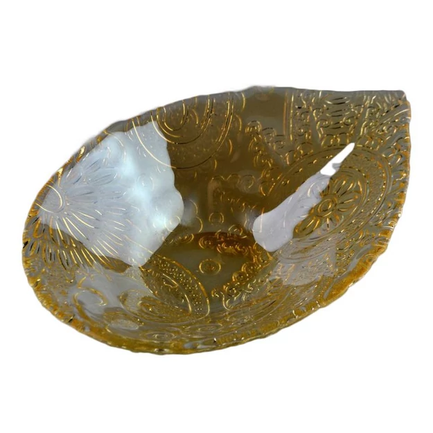 Csepp alakú tál méz  21cm "Paisley"