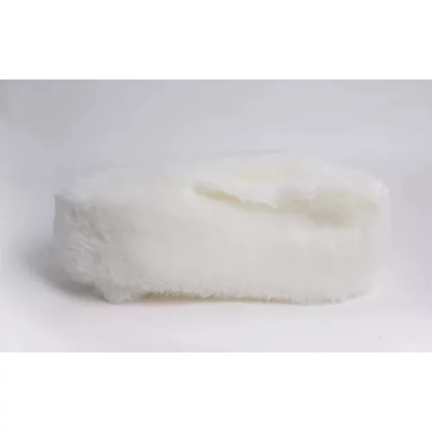 Dekor plüss szalag krém  8cm x 1,6m