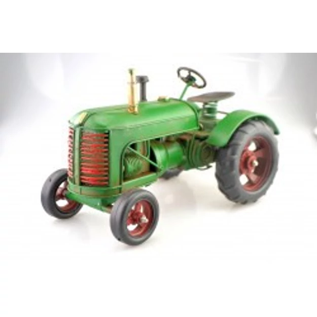 Dekorációa makett traktor 25x15,5x16cm