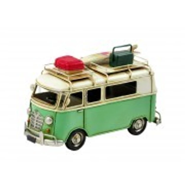 Dekorációs makett hippi bus 27x11,5x17cm