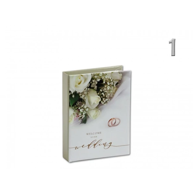 Fényképalbum  esküvői  48db 15x10cm-es képhez