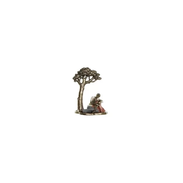 Figura pár 25,5x14x33cm  fa aranyozott