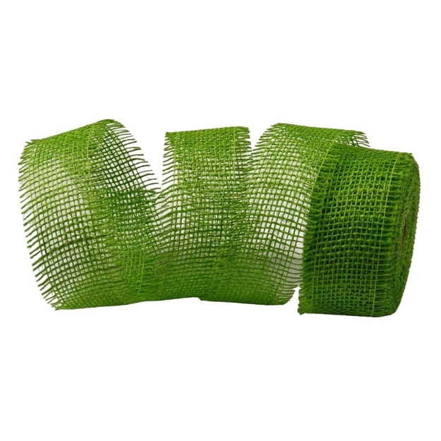 Juta szalag 5cm x 10m - Almazöld