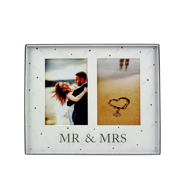Képkeret  MR &MRS 2db -os 10x15cm