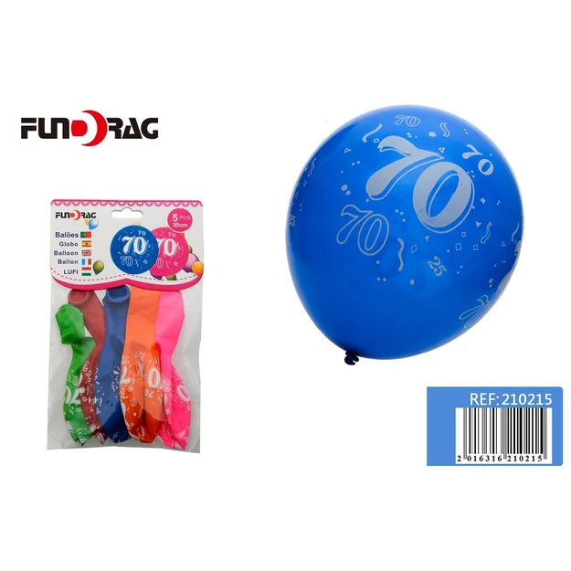 Latex lufi 70-es 5db 30cm